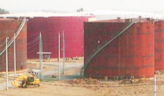 Tank farm